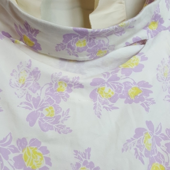 NWT Free People So Much off the Shoulder Bodysuit XS Floral - Picture 5 of 8